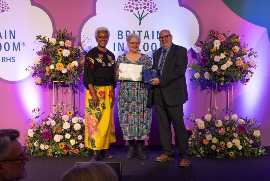 Bath BID wins Britain in Bloom award